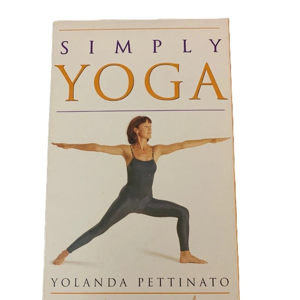 Simply Yoga Yolanda Pettinato VHS tape new